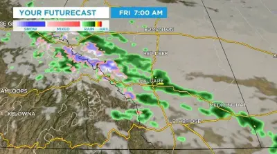 Calgary Weather: Showers, Thunderstorms, Snow in Rockies Expected