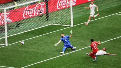 Canada's David Cuts Switzerland Lead to 2-1 in World Cup Match