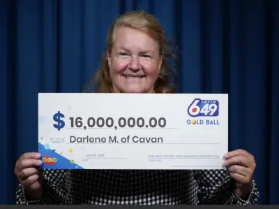 Cavan Retiree Wins $16M Lotto 6/49; Peterborough Dad Wins $12M