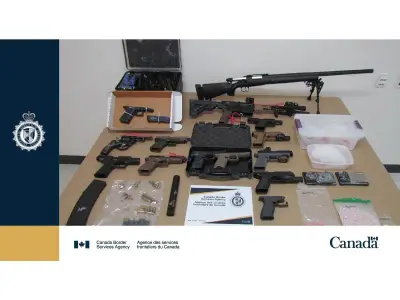 CBSA Charges Vancouver Man with 21 Firearms and Drug Offences
