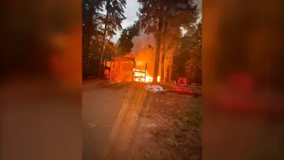 Cherry Creek Fire Destroys Home, Triggers Large Emergency Response