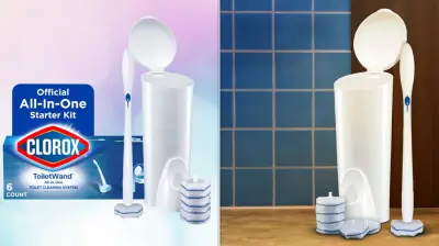 Clorox ToiletWand Cleaning Kit Makes Toilet Cleaning Easier for Under $15
