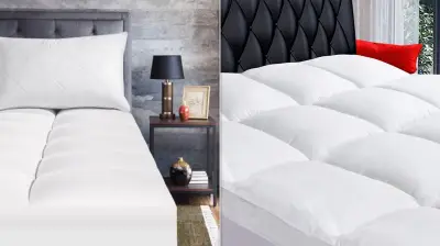 COONP Queen Mattress Topper: $60 for Plush Cool Sleep