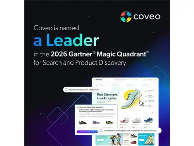 Coveo Named a Leader in 2026 Gartner Magic Quadrant for Search and Product Discovery