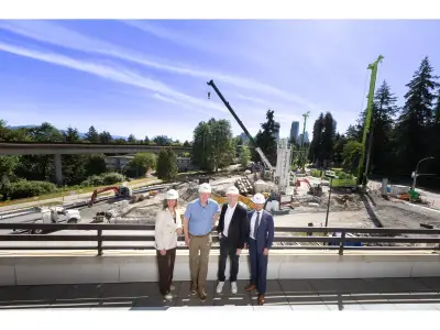 Crestpoint, Vestcor & Anthem Break Ground on King + Park in Burnaby