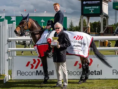 Daniel Coyle doubles up at Spruce Meadows National, calls it 'one of the best places in the world'