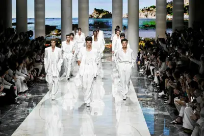 Dolce & Gabbana Spring 2027 Menswear: A Mediterranean Escape for Heat