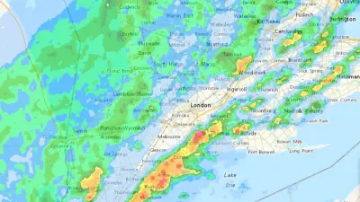 Environment Canada Warns of Locally Heavy Rainfall in Region