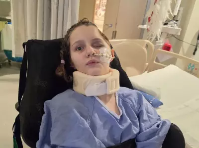 Family of B.C. shooting survivor living 'between a car and a couch'