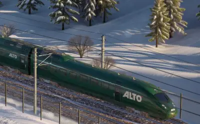 Farmers and Citizens Protest Alto High-Speed Rail on Parliament Hill