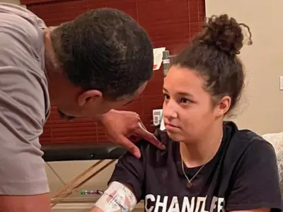 Football community rallies to support Barron Miles' daughter Ava in health battle