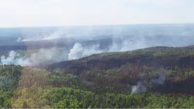 Gogama Safe as Timmins 9 Wildfire Continues to Burn Near Mattagami First Nation