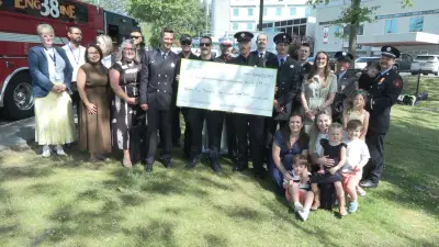 Greater Victoria firefighters fund life-saving tool for newborns