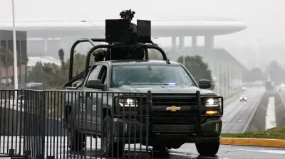 Heavily Armed Police Patrol Guadalajara Streets Ahead of World Cup