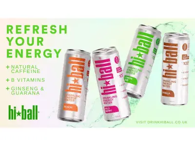 Hi*Ball Energy Arrives in UK: Clean Sparkling Energy Drink Launches