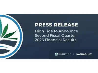 High Tide to Release Q2 Fiscal 2026 Financial Results on June 15