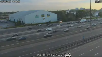 Hwy. 401 Westbound Collector Lanes Reopen After Scarborough Crash
