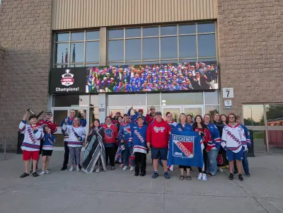 Kitchener Rangers Fans Celebrate Memorial Cup Victory at Homecoming