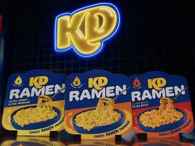 Kraft Dinner Launches KD Ramen in Canada with Free Samples