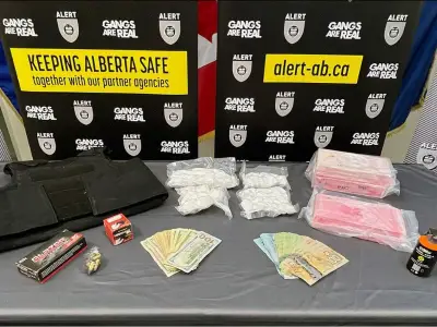 Lethbridge Police Seize $400K in Cocaine, Arrest Two Men