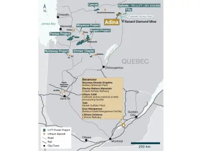 LIFT Enters Binding Option to Acquire Renard Diamond Mine for Lithium Processing
