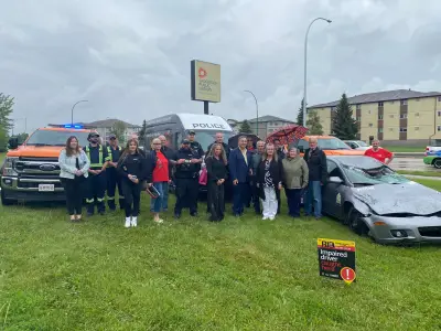 MADD Saskatoon Launches Crashed Car Campaign to Highlight Impaired Driving Tragedies