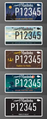 Manitobans to Vote on New Parks Licence Plate Designs