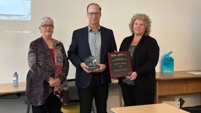 Manitoulin Transport Honoured for 40-Year Eye Van Partnership
