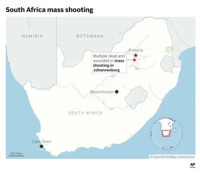 Mass Shooting in Johannesburg Kills 12, Wounds 9