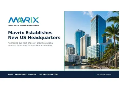Mavrix Opens New US Headquarters in Fort Lauderdale, Expanding North American Footprint