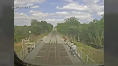 Metrolinx warns after three people run alongside GO train in Kitchener