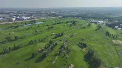 Mill Woods Golf Club builds new access road after flooding forces closure