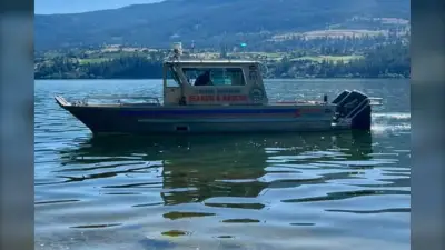 Missing kayaker on Okanagan Lake after overturned vessel found