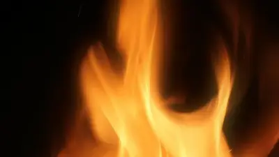 Motorcycle Destroyed by Fire in Cambridge Parking Lot