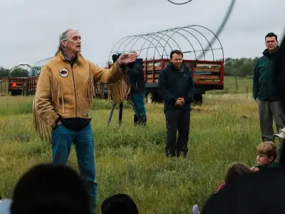 Métis Youth Name 16 Bison Calves at Batoche Ceremony