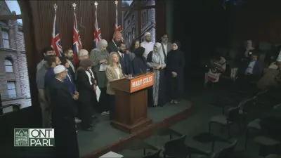 NDP leader announces anti-hate legislation, honours Afzaal family anniversary