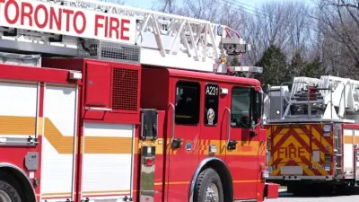 One Injured in Two-Alarm Downtown Toronto Fire