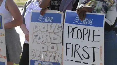 OPSEU Strike in London Leaves Clients Demanding Justice