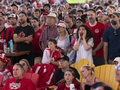 Photos: World Cup fans pack Canada Soccer House for Canada vs Bosnia
