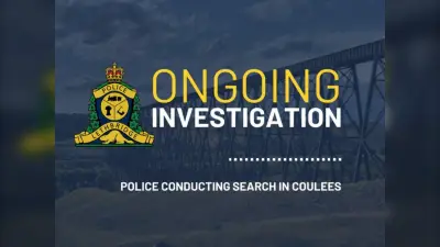 Police Search Coulees West of Station After Incident