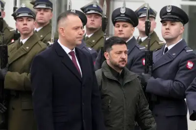 Polish president revokes Zelenskyy honor over WWII unit naming