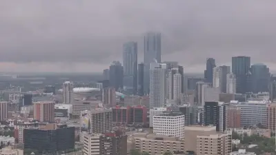 Rain Moves Out as Short-Lived Dry Spell Settles in Edmonton