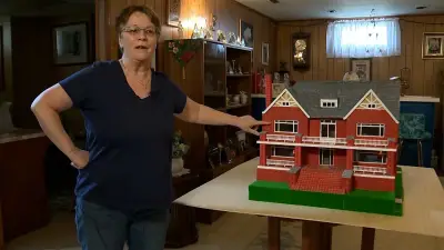 Replica of Bret Hart's Childhood Home Built by Calgary Fan