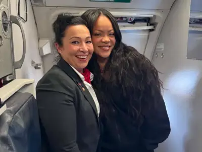 Rihanna praises 'very special' gift from Mohawk flight attendant on Toronto-Montreal route