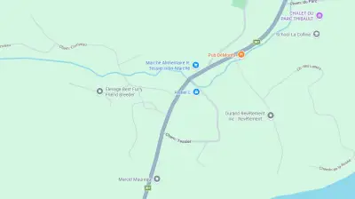 Route 307 in Val-des-Monts closed due to flooding