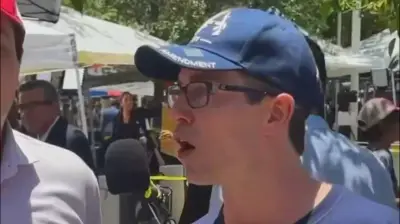 Satirist Trolls MAGA Rallygoers Over Pride Month Hypocrisy