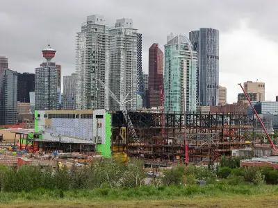 Scotia Place Construction Passes Halfway Mark, On Track for 2027