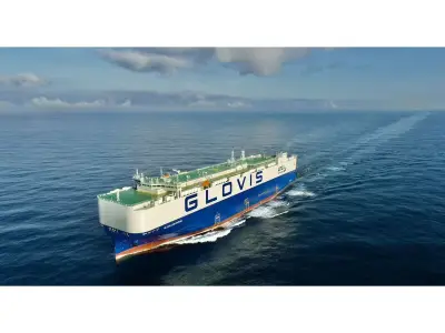 Seaspan Delivers First 10,800 CEU Dual-Fuel LNG Car Carrier