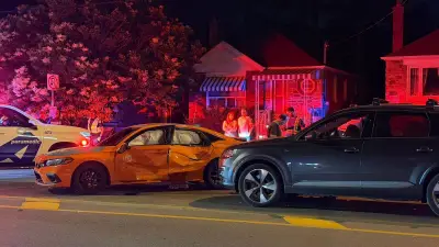 Six Vehicles in Late-Night Toronto Crash, Three Hospitalized