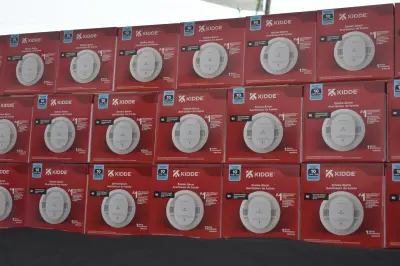 Smoke detectors donated to First Nations in NB, NS